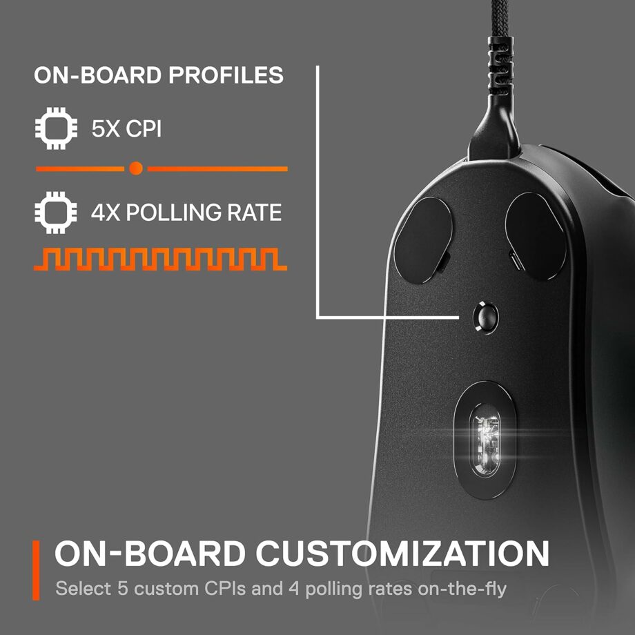 SteelSeries Prime FPS TrueMove Pro Gaming Mouse