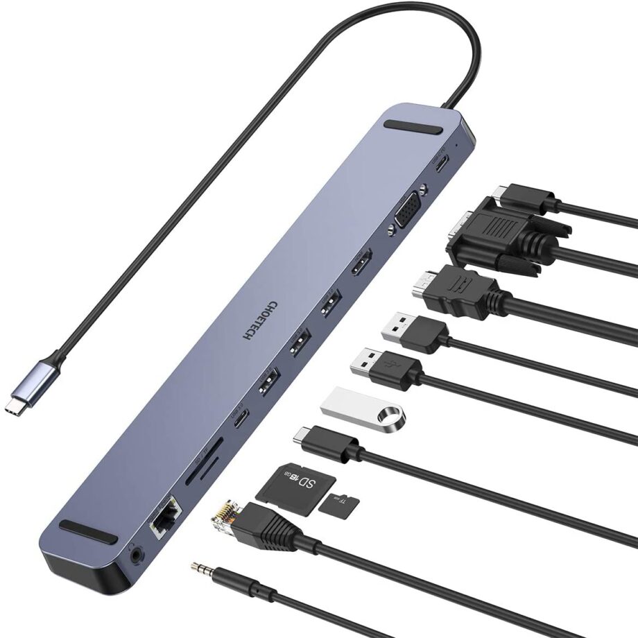 Choetech 11 In 1 USB Type C Docking Station