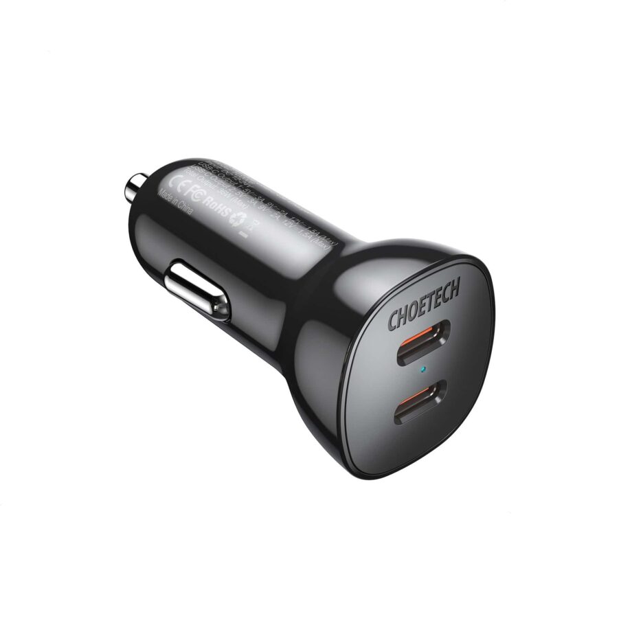 Choetech 40W Dual Fast USB-C Car Charger