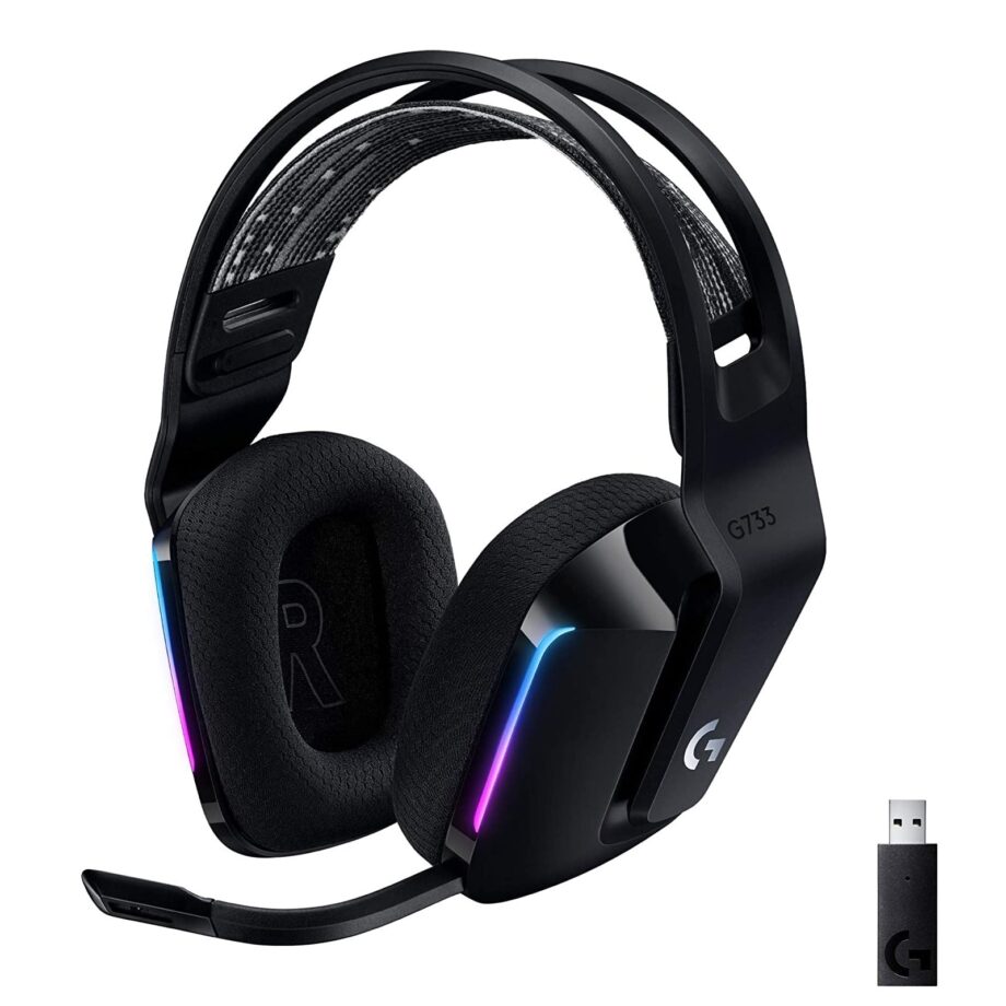 Logitech G733 LIGHTSPEED Wireless Gaming Headset - Black