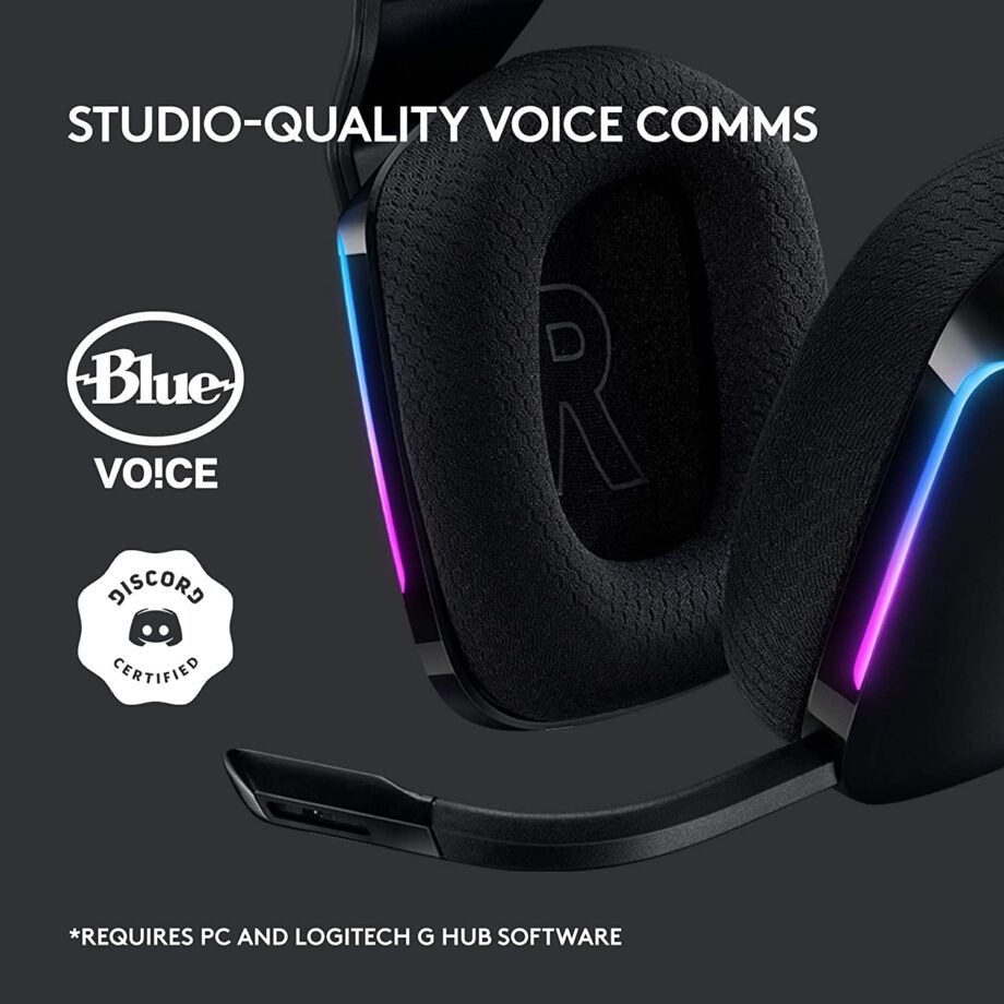 Logitech G733 LIGHTSPEED Wireless Gaming Headset - Black