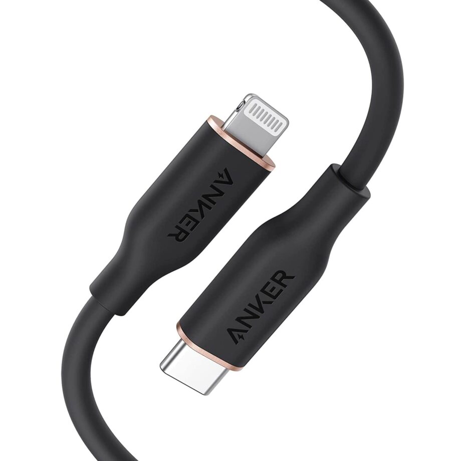 Anker Powerline III Flow USB C to Lightning Cable 1.8M – Black