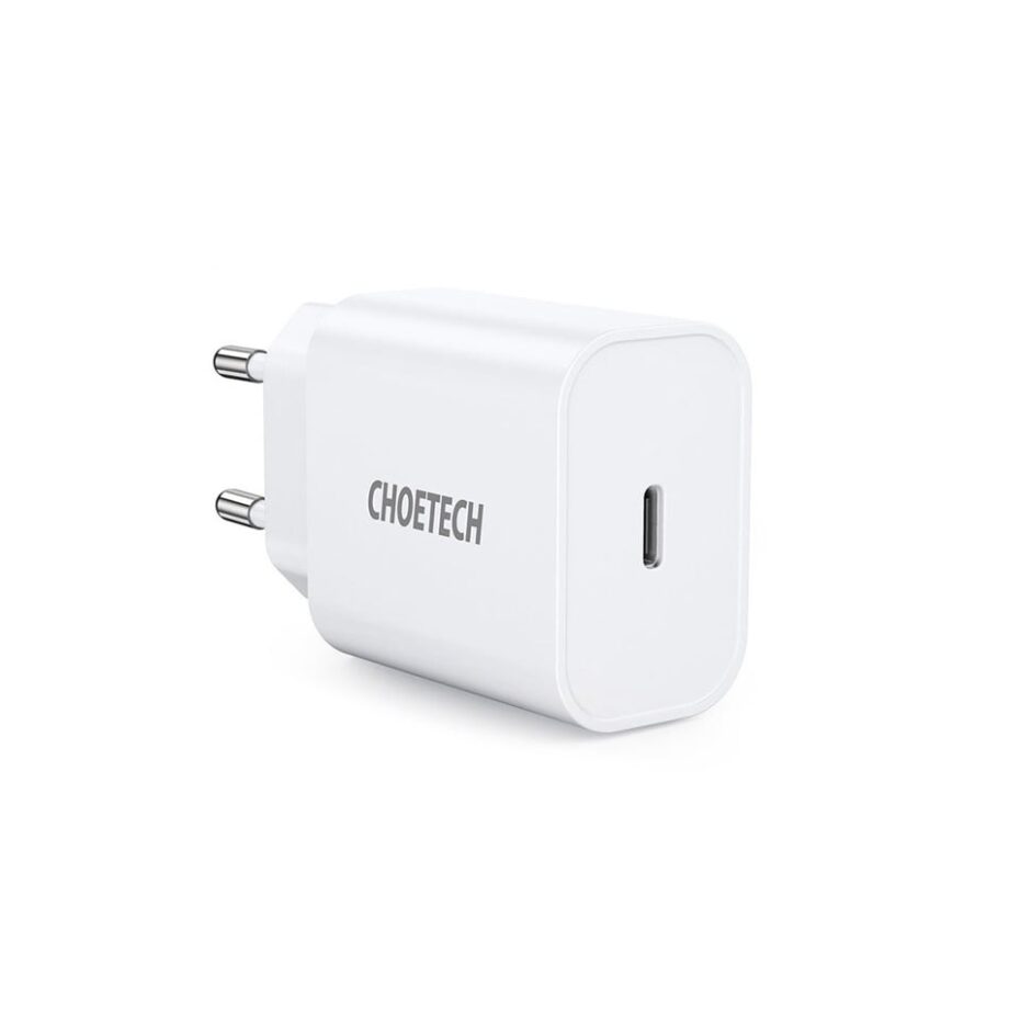 Choetech 20W USB-C Wall Charger - White