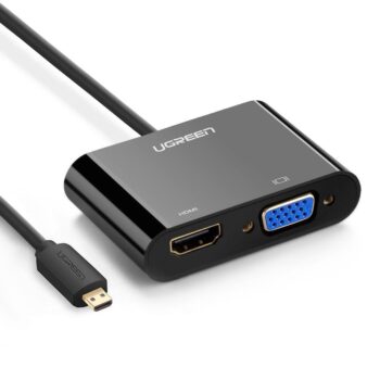 UGREEN Micro HDMI to HDMI VGA Converter