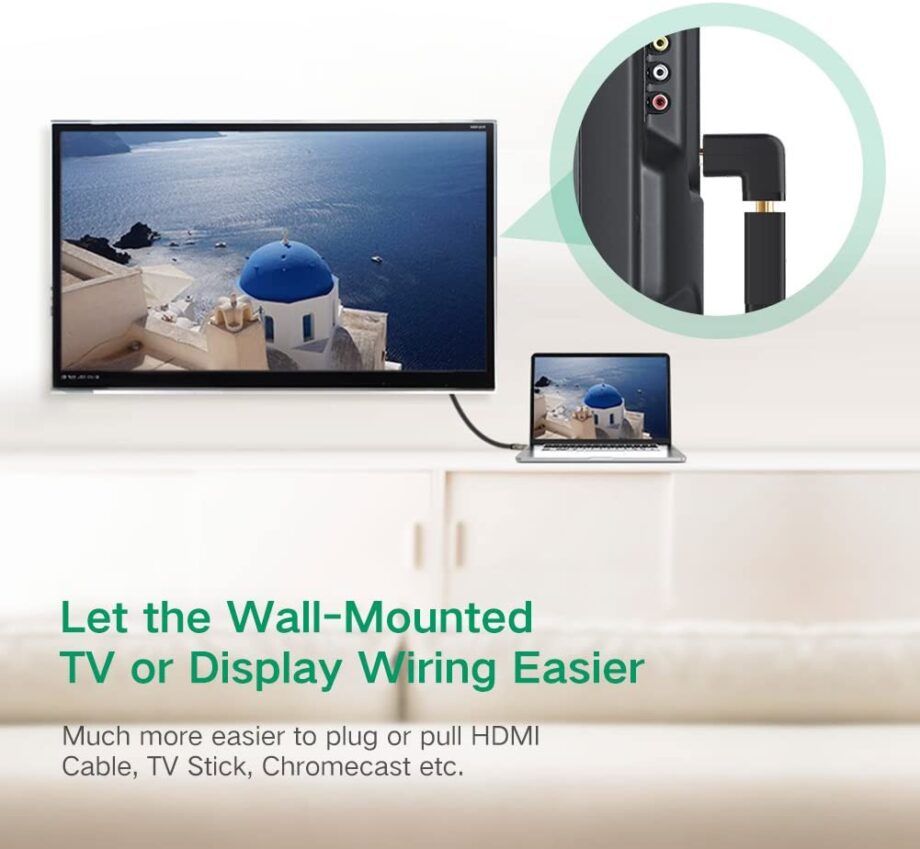 UGREEN HDMI 270 Degree Male to Female Adapter