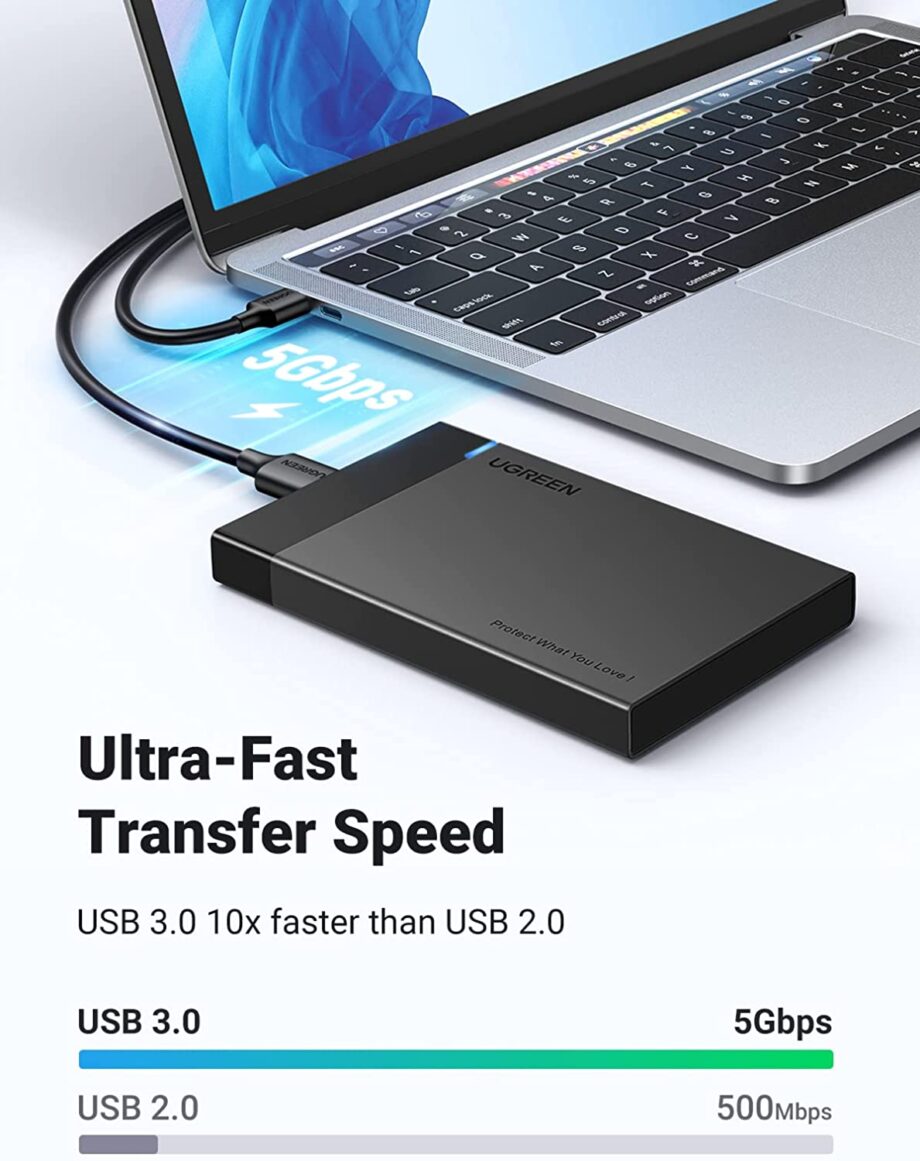 UGREEN 2.5" USB 3.0 to SATA Enclosure