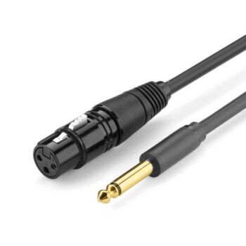 UGREEN 6.35mm Jack to XLR Audio Cable Male to Female Audio Cable - 2M