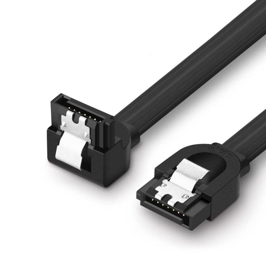 UGREEN SATA III Cable Straight to Bending - 0.5M