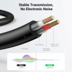 UGREEN 3.5mm to 2RCA Stereo Audio Cable - 10M