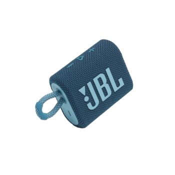 JBL GO3 Waterproof Ultra Portable Bluetooth Speaker – Blue
