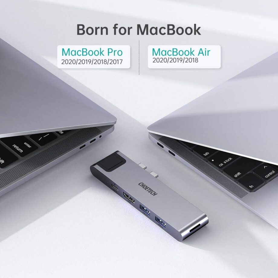 Choetech 7 In 2 USB Type C Hub For MacBook Pro
