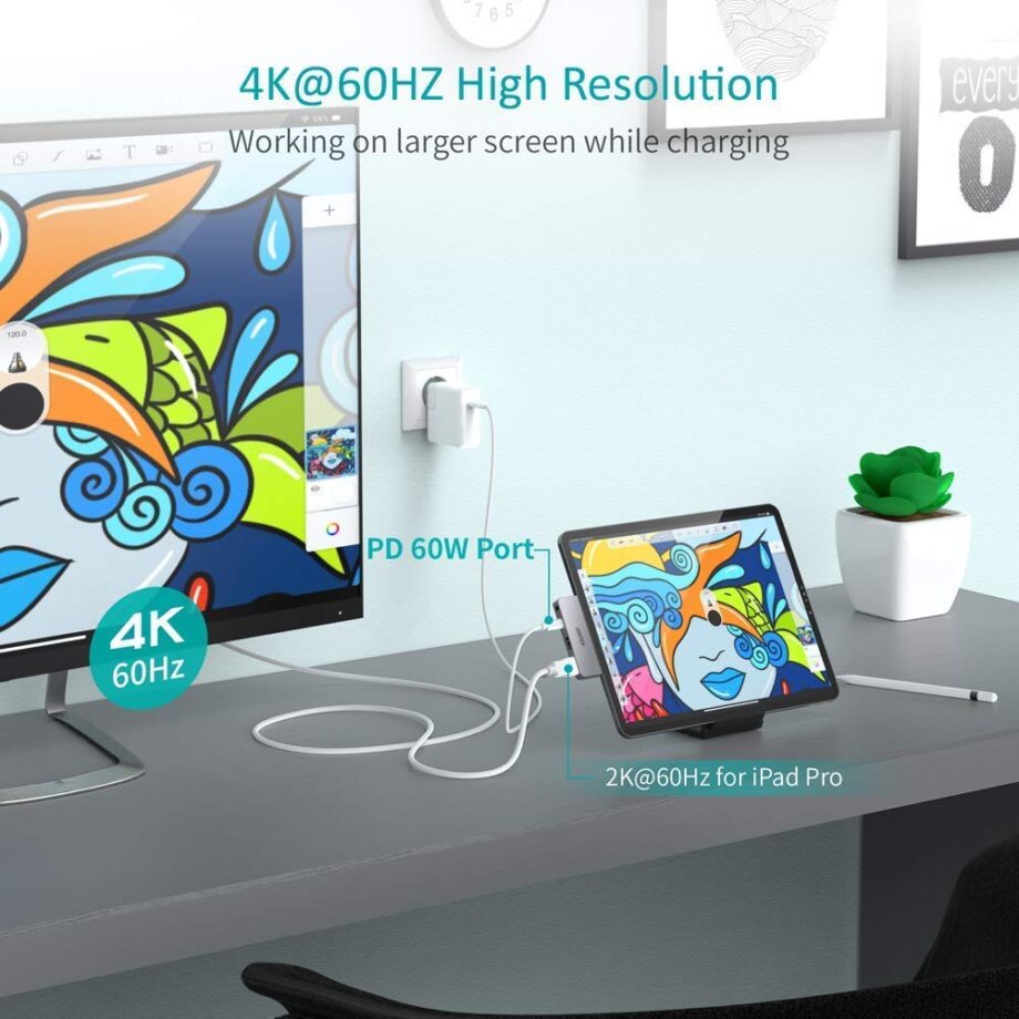 Choetech 4 In 1 IPad / Tablet USB Type C Hub