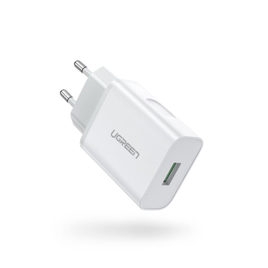 UGREEN 18W Quick Charge 3.0 Wall Charger - White