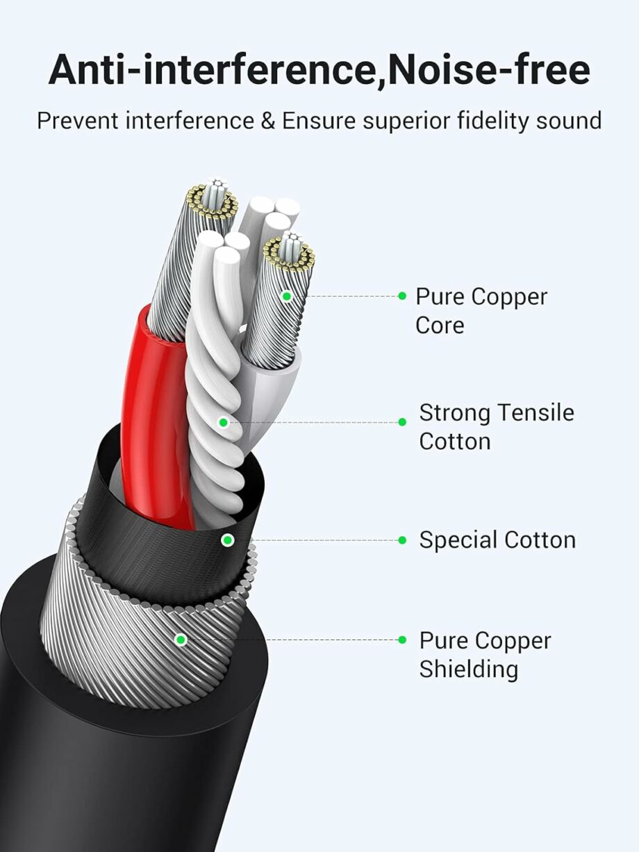 UGREEN Microphone XLR Extension Cable - 10M