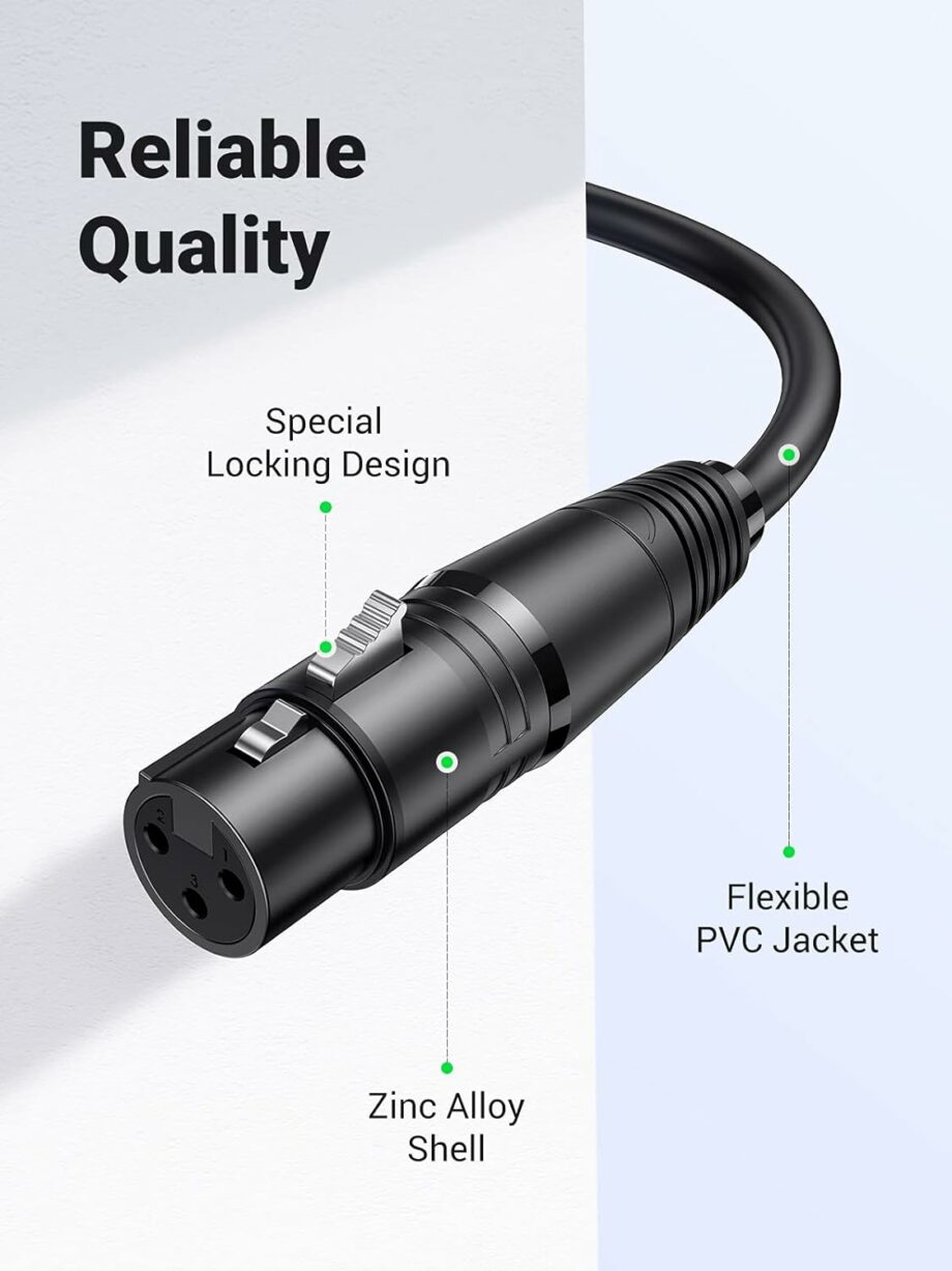 UGREEN Microphone XLR Extension Cable - 10M