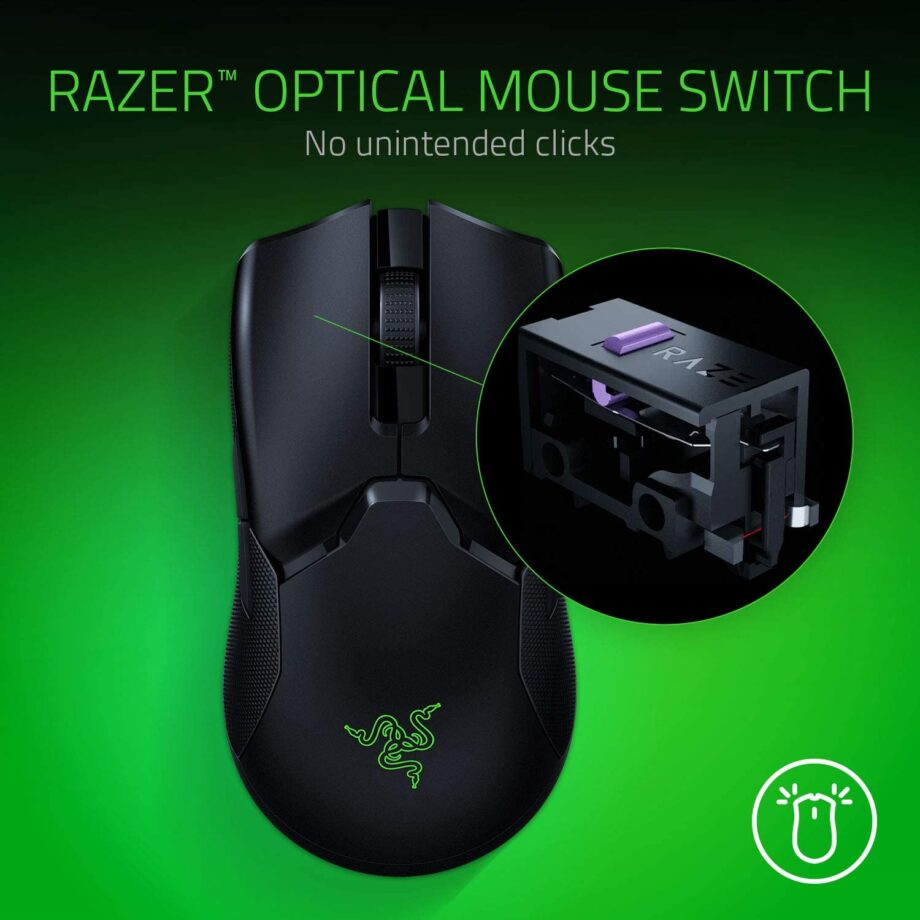 Razer Viper Ultimate Wireless Gaming Mouse & RGB Charging Dock
