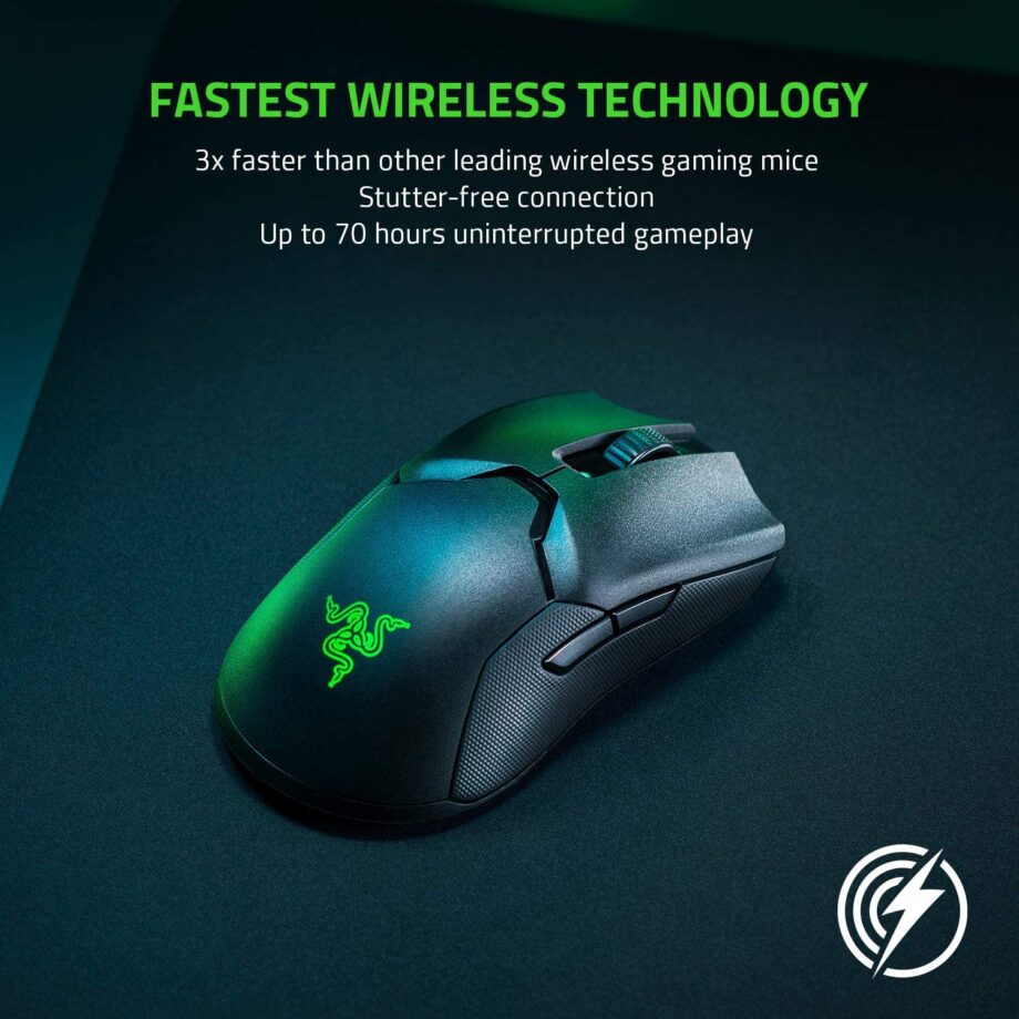 Razer Viper Ultimate Wireless Gaming Mouse & RGB Charging Dock