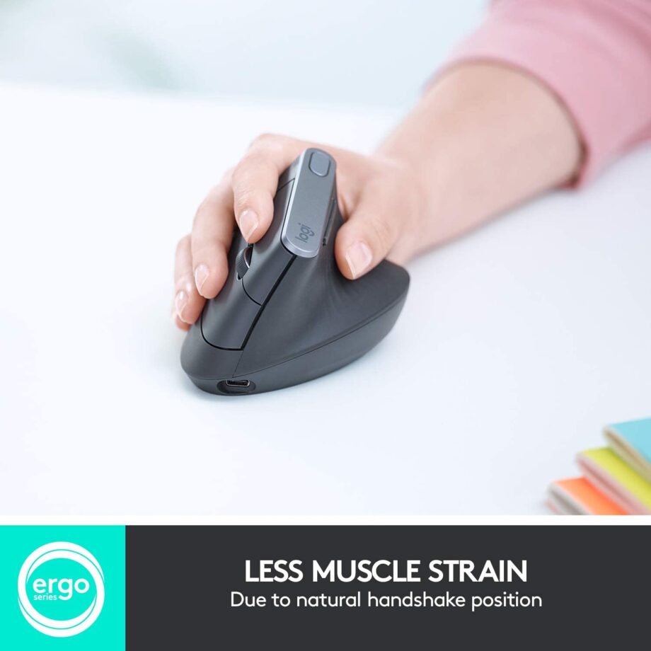 Logitech MX Vertical Advanced Ergonomic Wireless Mouse