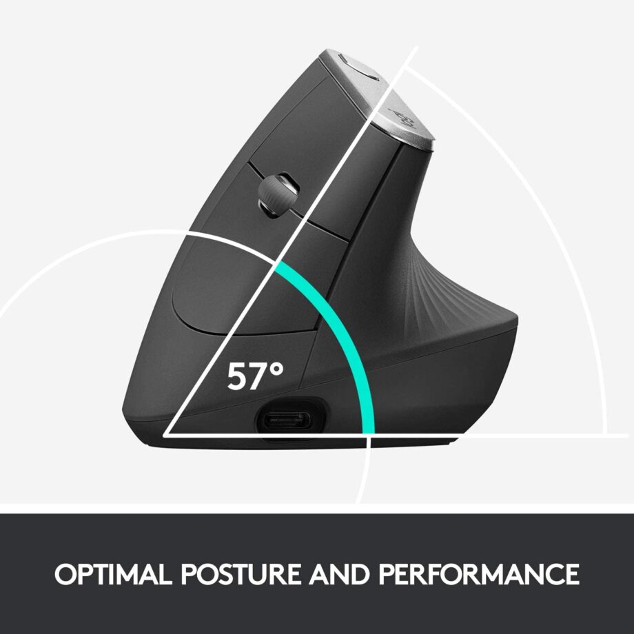 Logitech MX Vertical Advanced Ergonomic Wireless Mouse