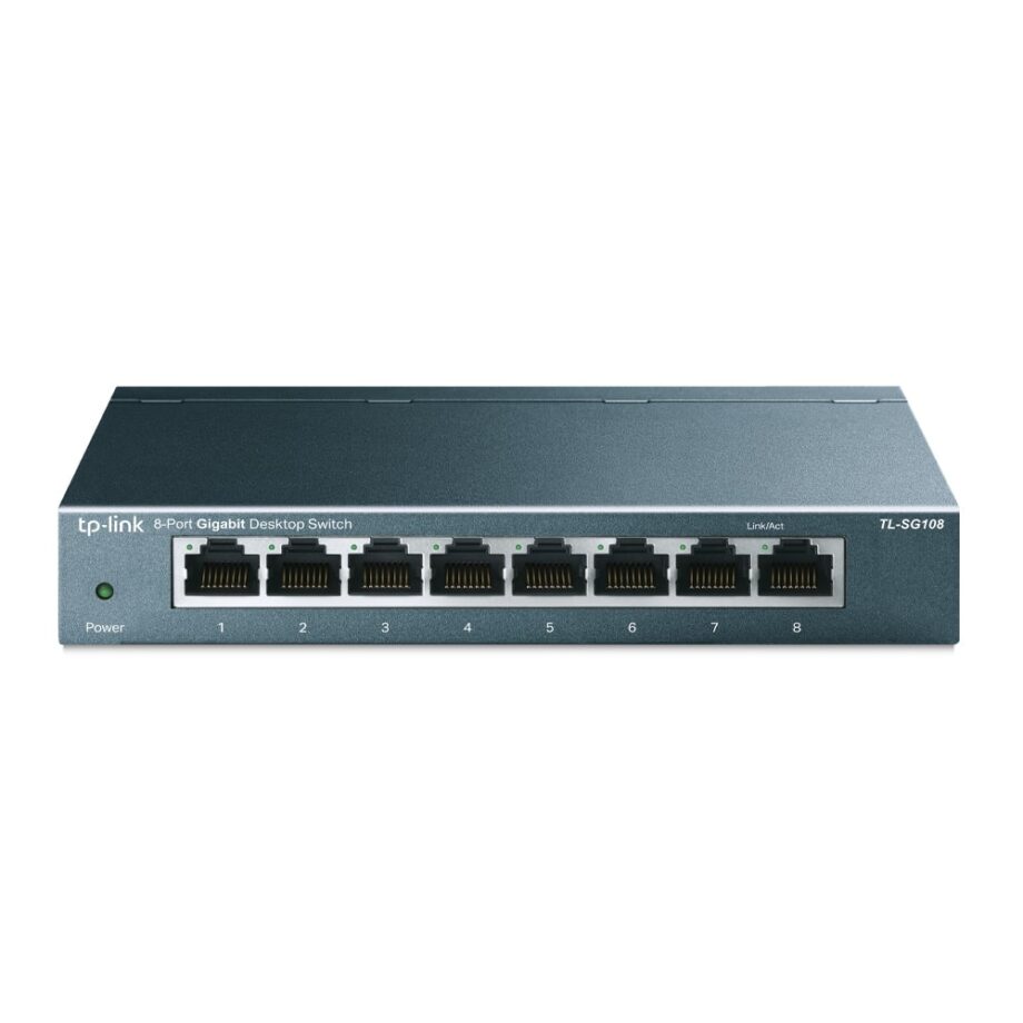 TP-Link 8-Port 10/100/1000Mbps Desktop Switch (TL-SG108 V6)