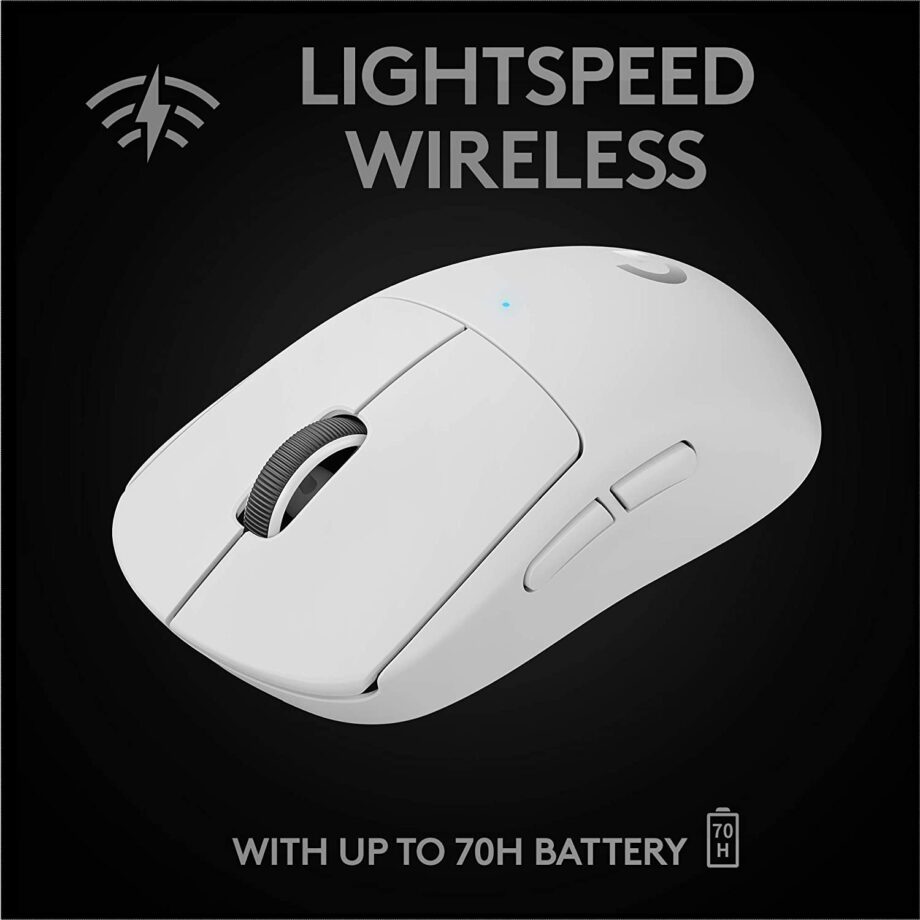 Logitech G PRO X SUPERLIGHT Wireless Gaming Mouse - White