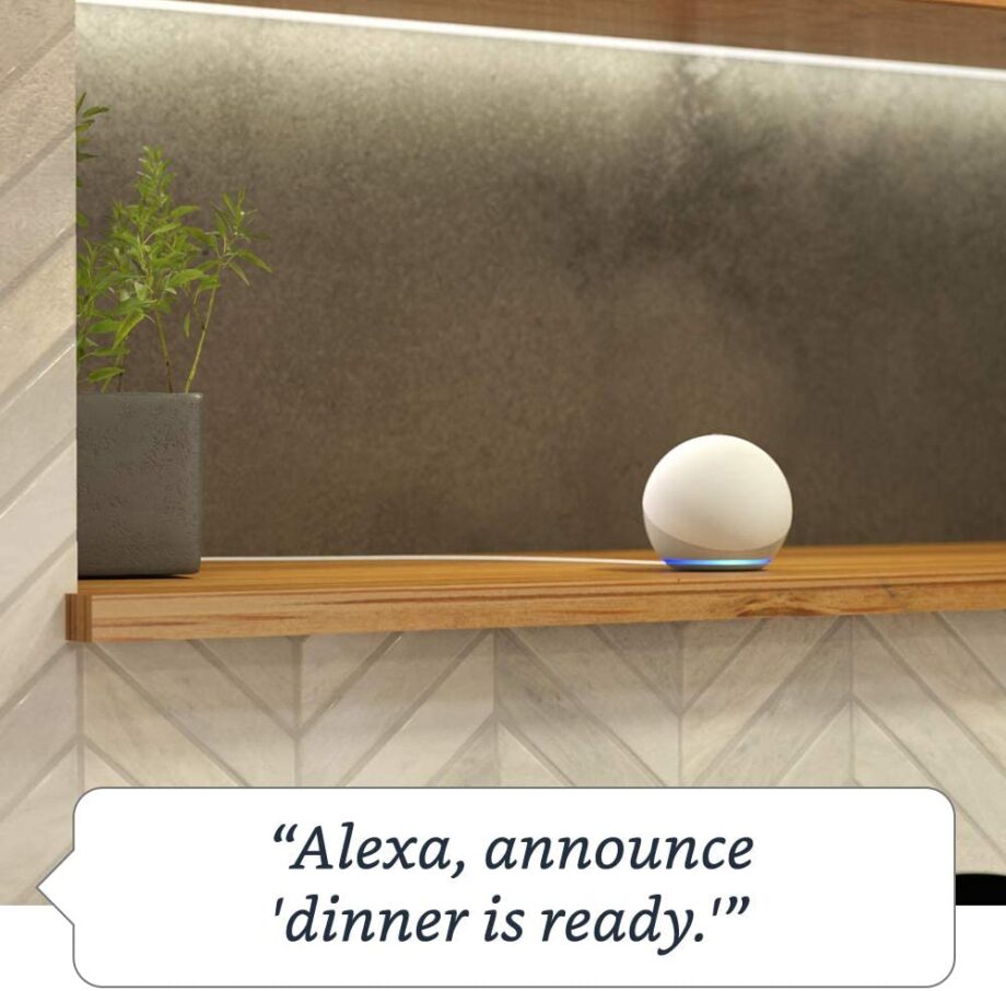 Echo Dot (4th generation) Smart speaker with Alexa | Twilight Blue