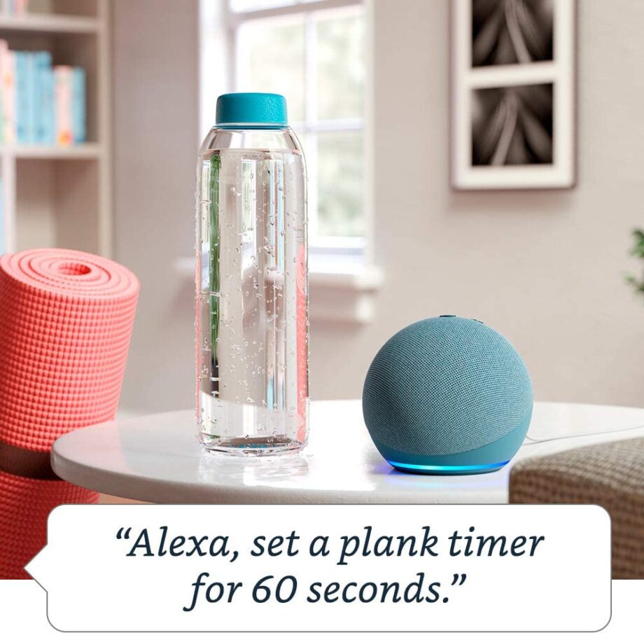 Echo Dot (4th generation) Smart speaker with Alexa | Twilight Blue