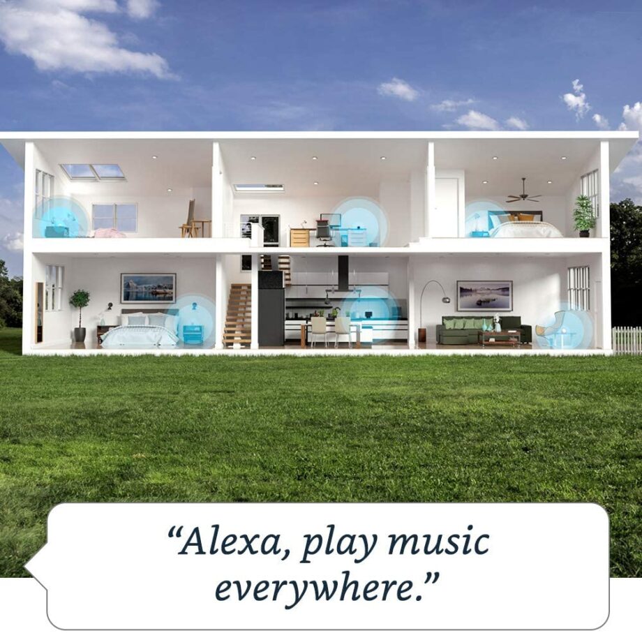 Echo Dot (4th generation) Smart speaker with Alexa | Twilight Blue