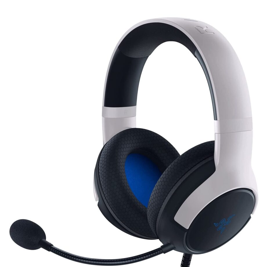 Razer Kaira X Wired Headset for PlayStation 5, PC, Mac & Mobile Devices - White