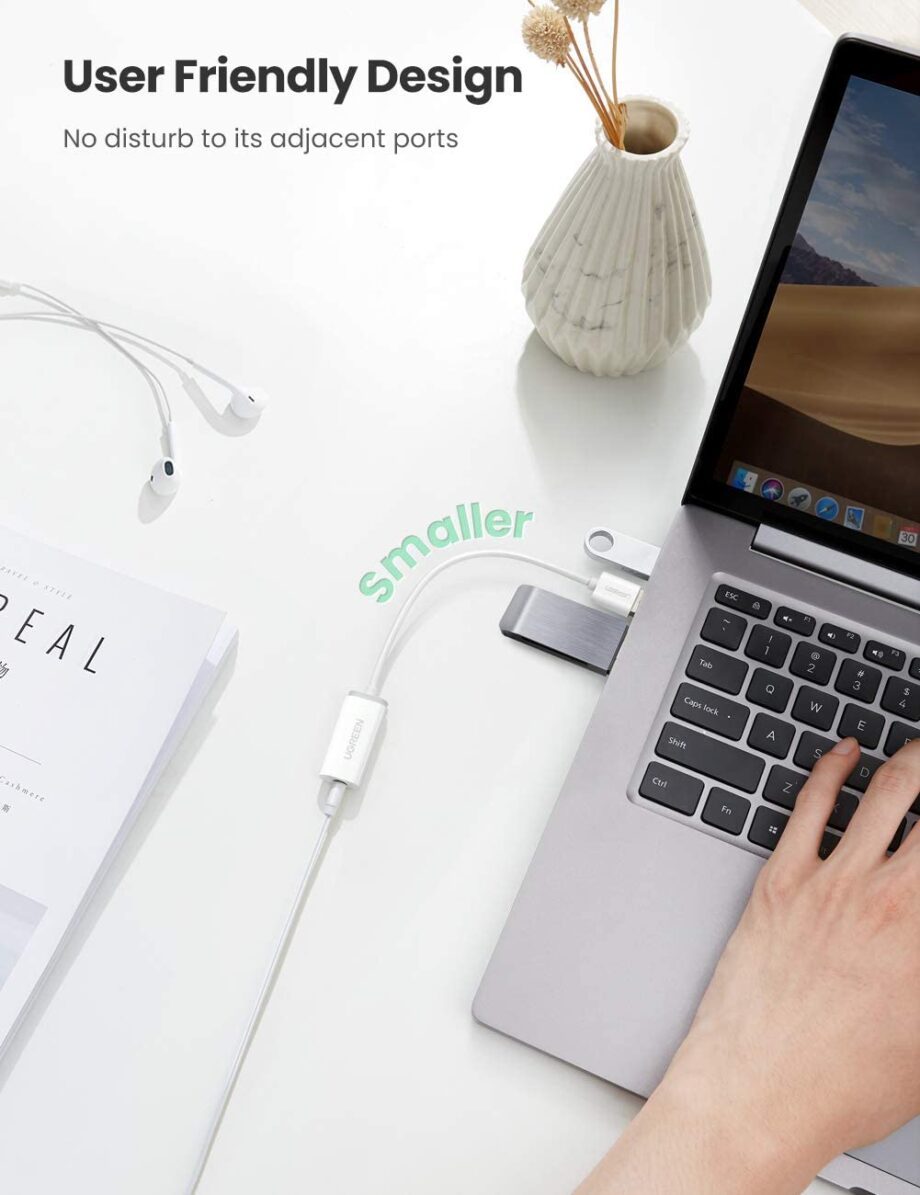UGREEN 3.5mm to USB External Sound Card Audio Adapter