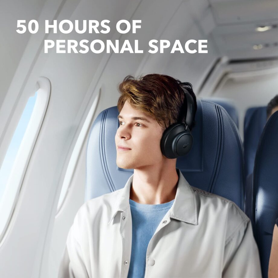 Anker Soundcore Space Q45 Adaptive Noise Cancelling Headphones - Black