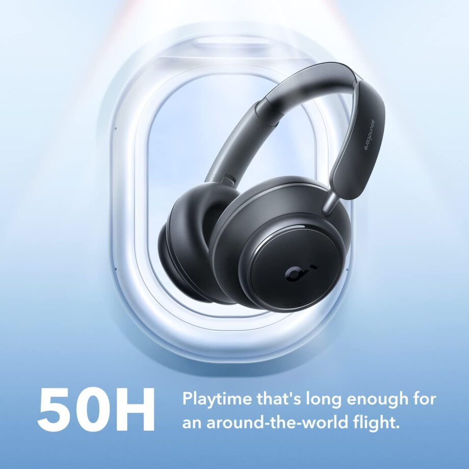 Anker Soundcore Space Q45 Adaptive Noise Cancelling Headphones - Black