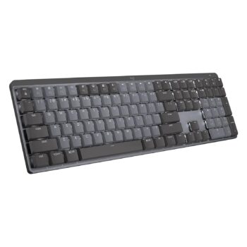 Logitech MX Mechanical Mini Wireless Illuminated Performance Clicky Satisfying Click Switches Keyboard – Graphite