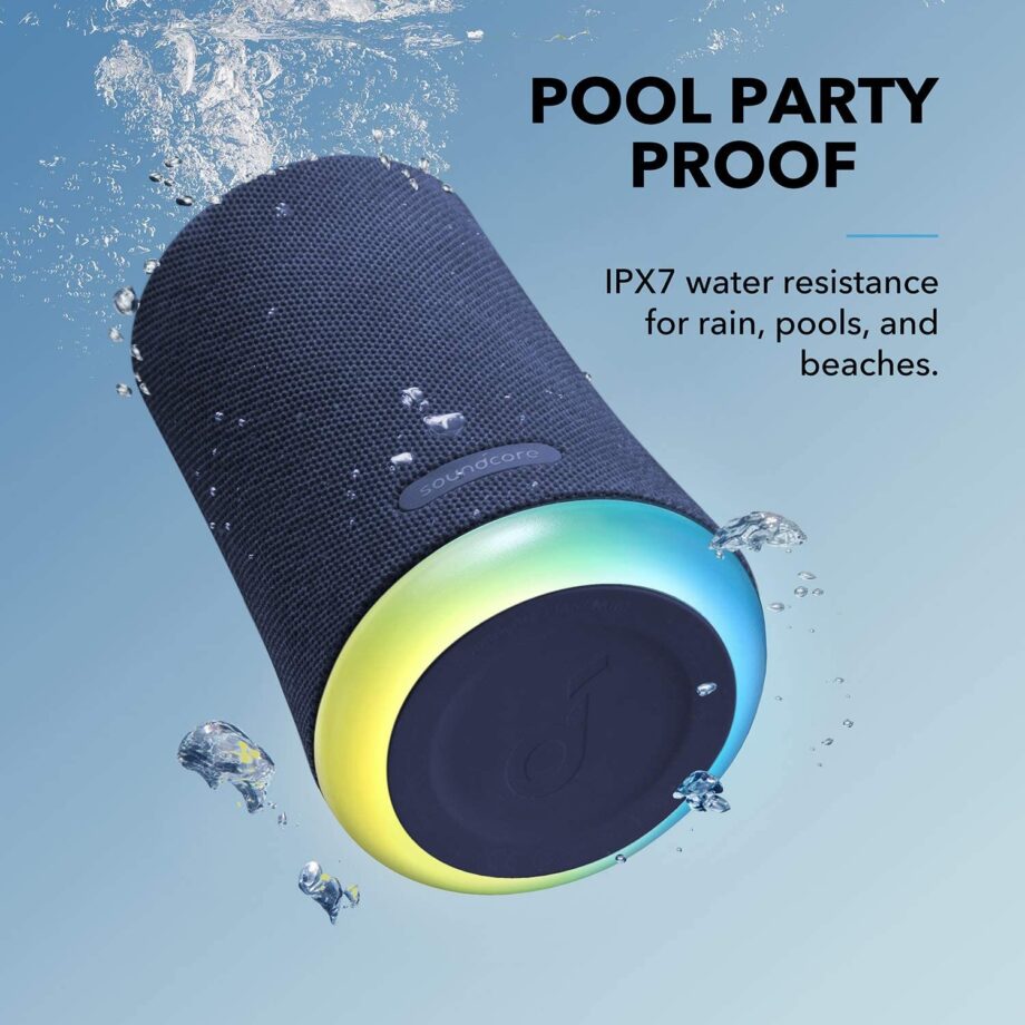 Anker Soundcore Flare Mini Bluetooth Speaker - Blue