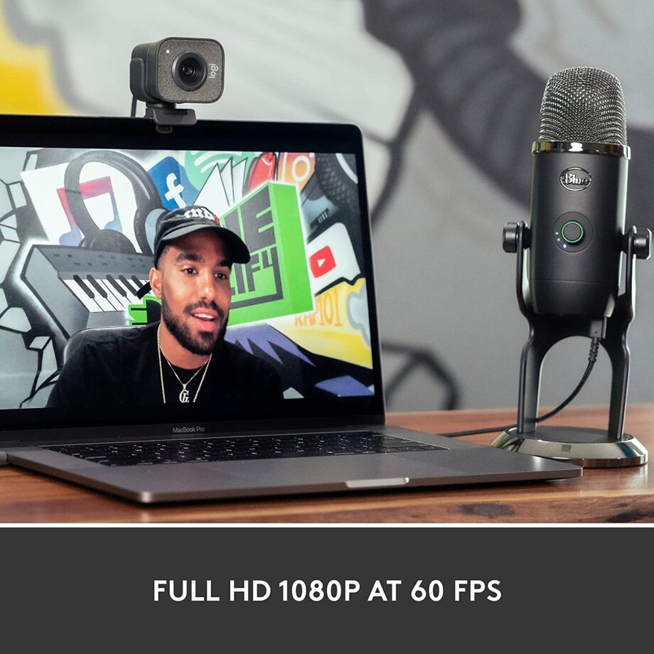 Logitech StreamCam Premium Webcam for Creators – Graphite