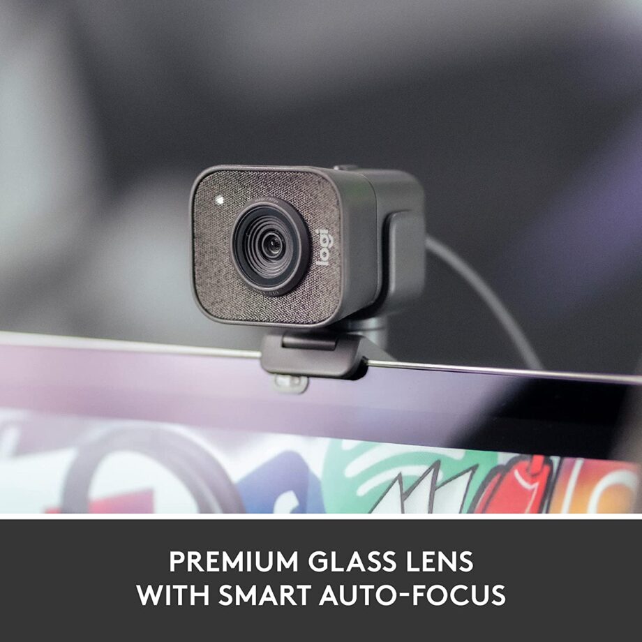 Logitech StreamCam Premium Webcam for Creators – Graphite