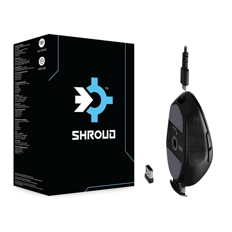 Logitech G303 Shroud Edition LIGHTSPEED Wireless Gaming Mouse