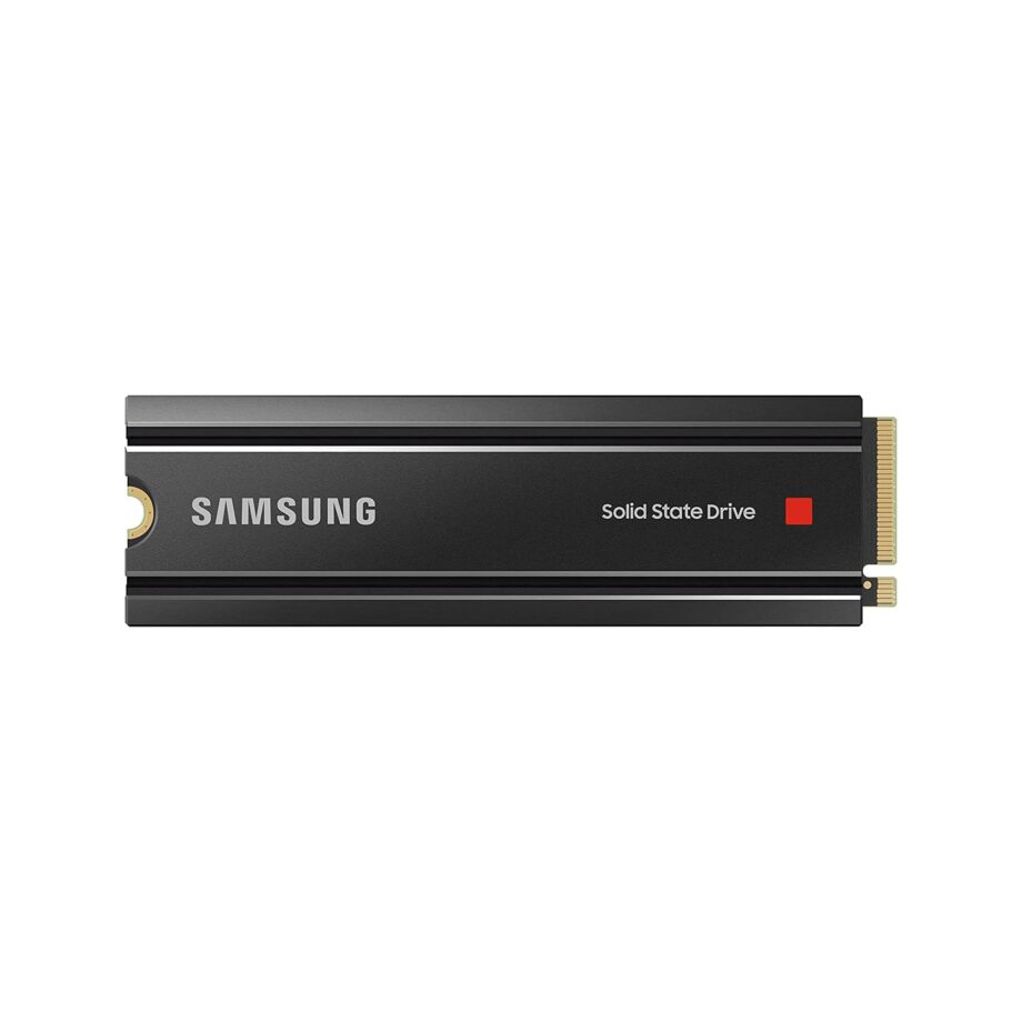 Samsung 980 Pro 1TB with Heatsink PCIe Gen 4 NVMe M.2 Internal SSD