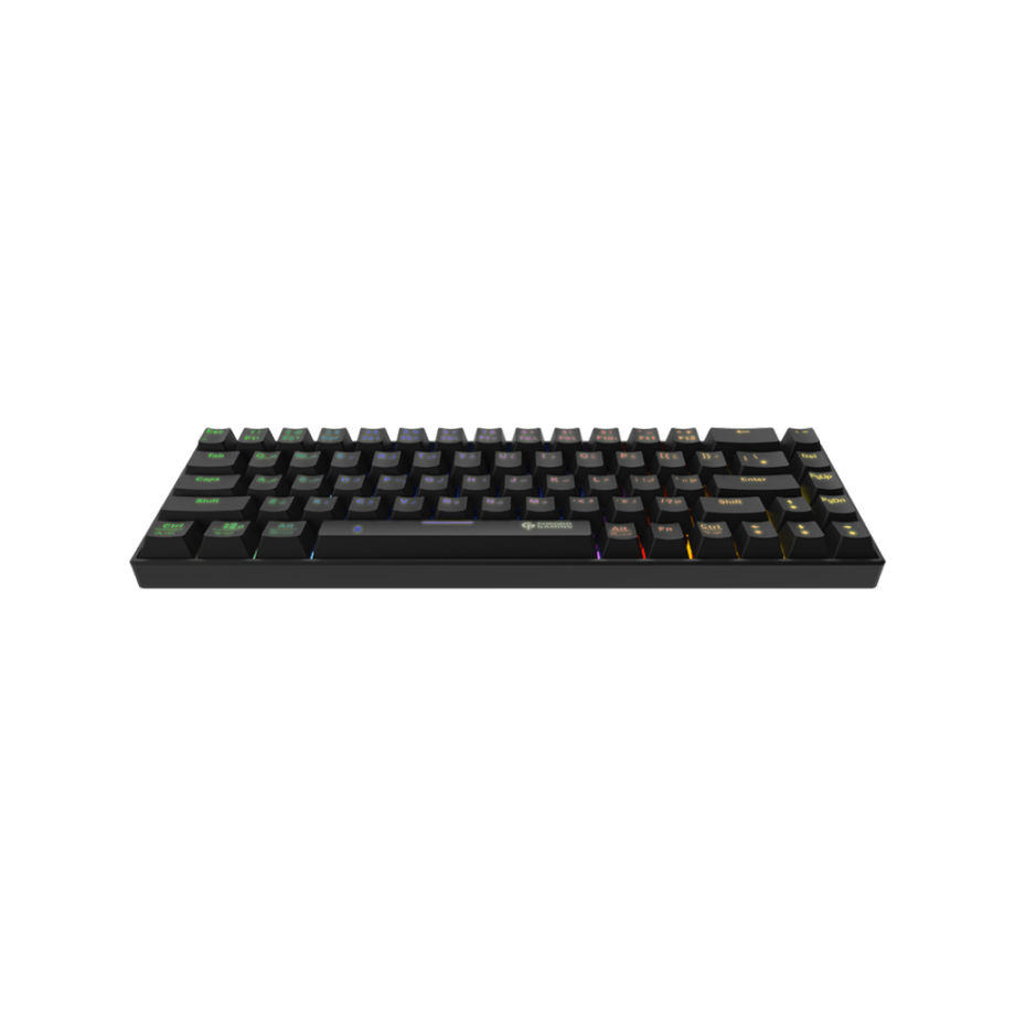 Porodo 60% Mechanical Gaming Keyboard Wired and Bluetooth (English / Arabic)