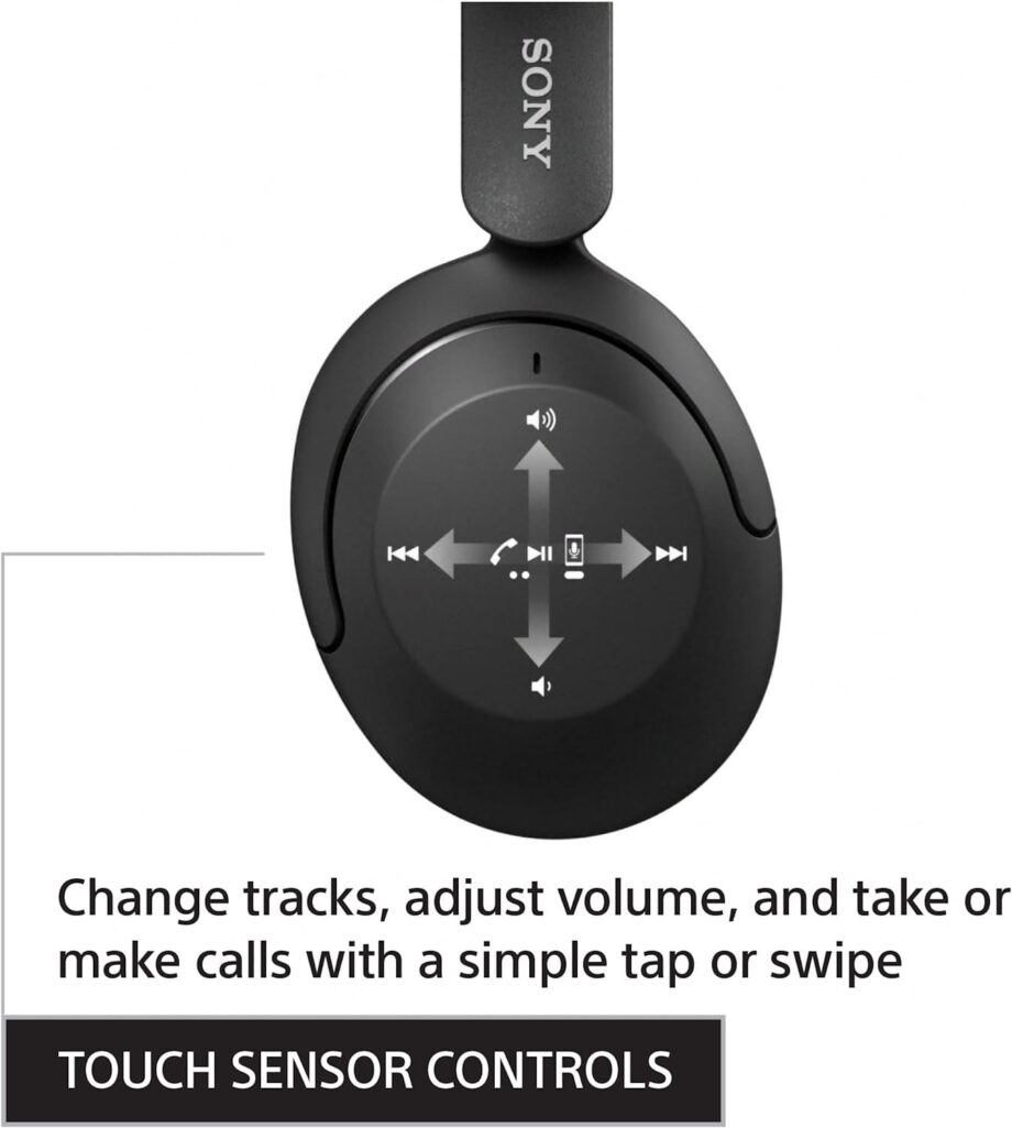 Sony WHXB910N Wireless Bluetooth Over-Ear Noise Cancelling Headset - Black
