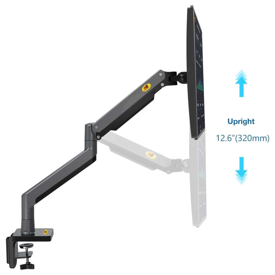 North Bayou G40 Monitor Arm with Gas Spring for 22-40'' Monitors
