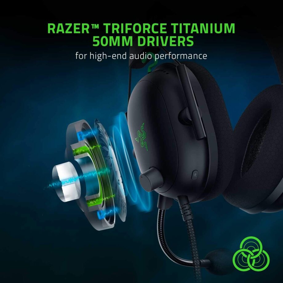 Razer BlackShark V2 THX 7.1 Spatial Surround Sound Gaming Headset