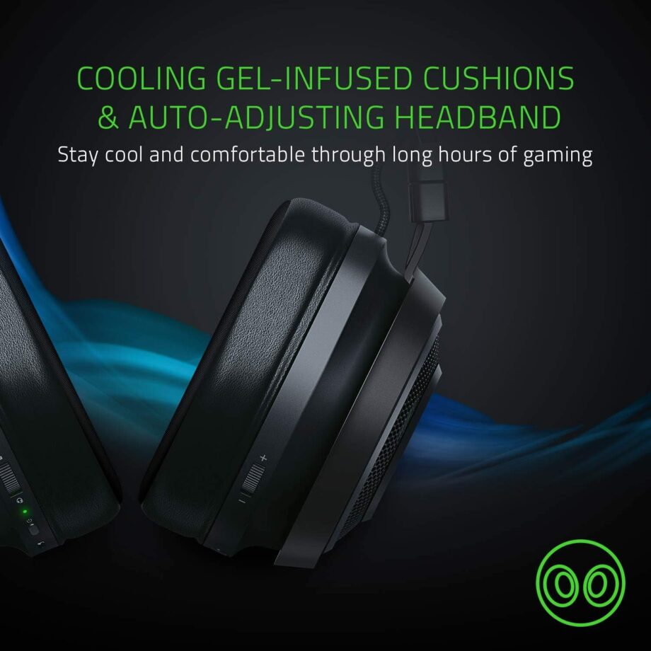 Razer Nari Ultimate Wireless 7.1 Surround Sound THX Audio Gaming Headset