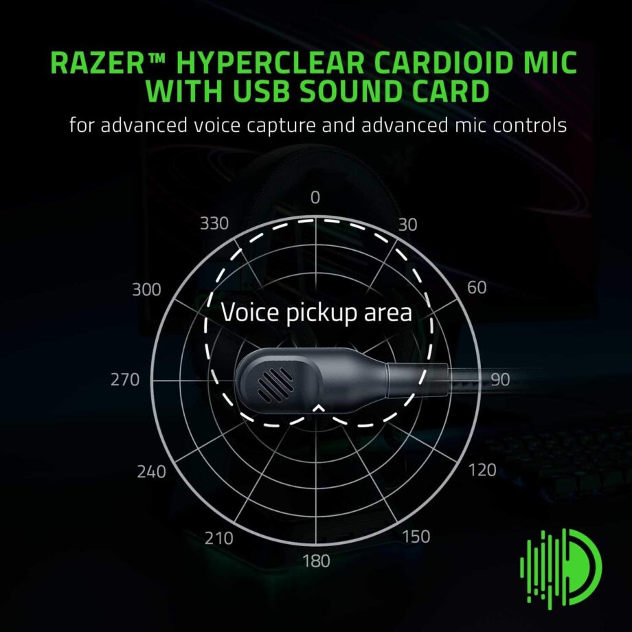 Razer BlackShark V2 THX 7.1 Spatial Surround Sound Gaming Headset