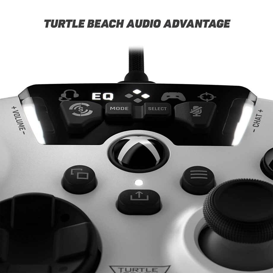 Turtle Beach Recon Wired Gaming Controller for Xbox Series X & S, Xbox One & PC - White