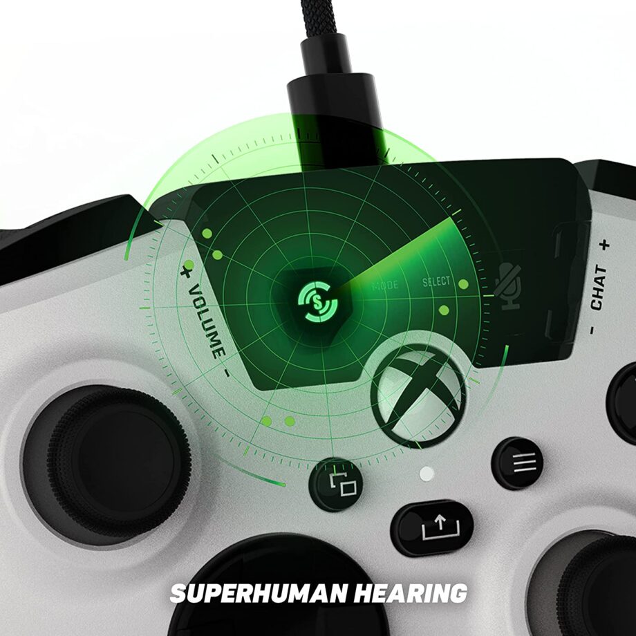 Turtle Beach Recon Wired Gaming Controller for Xbox Series X & S, Xbox One & PC - White
