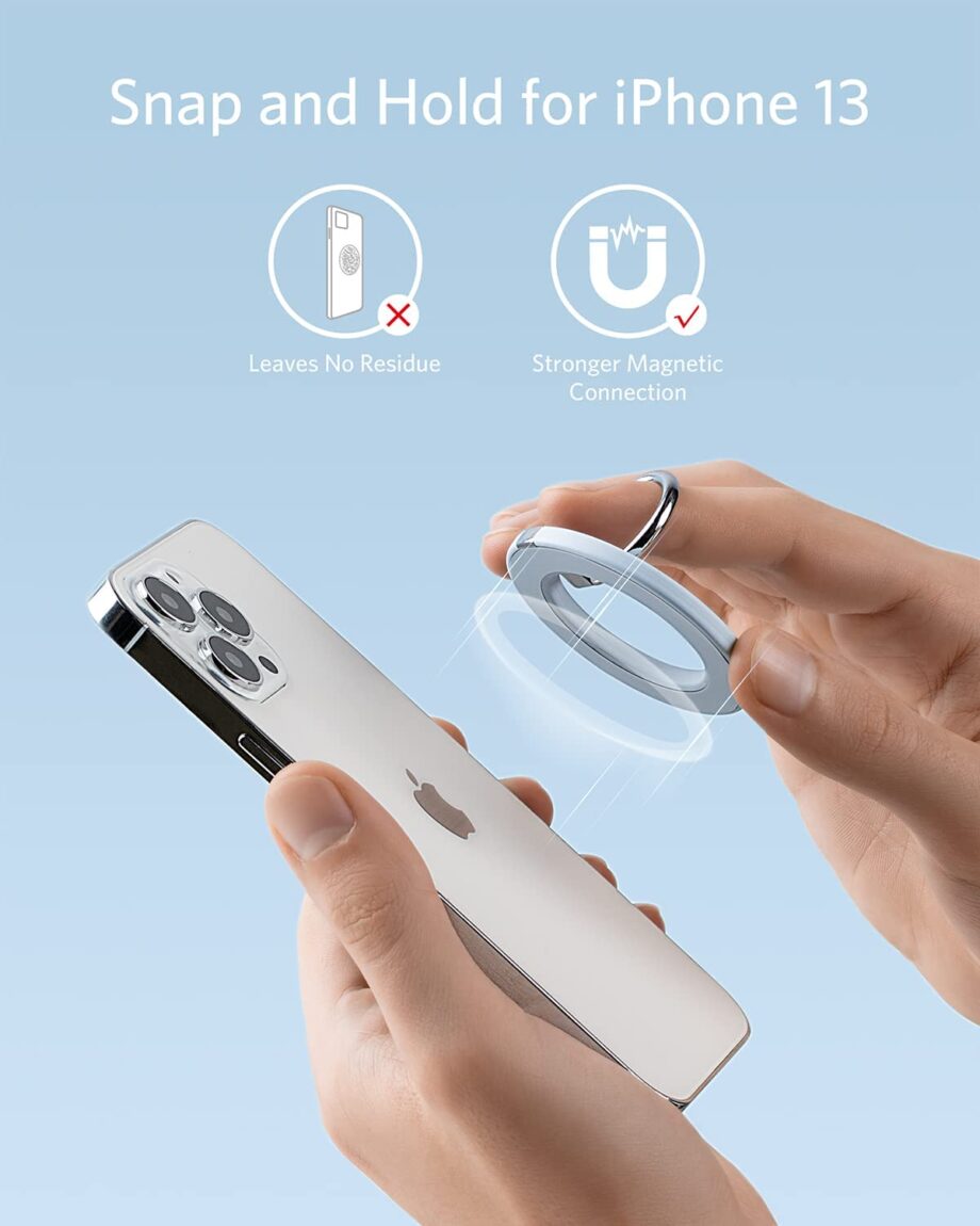 Anker 610 Magnetic Phone Grip (MagGo) - Misty Blue