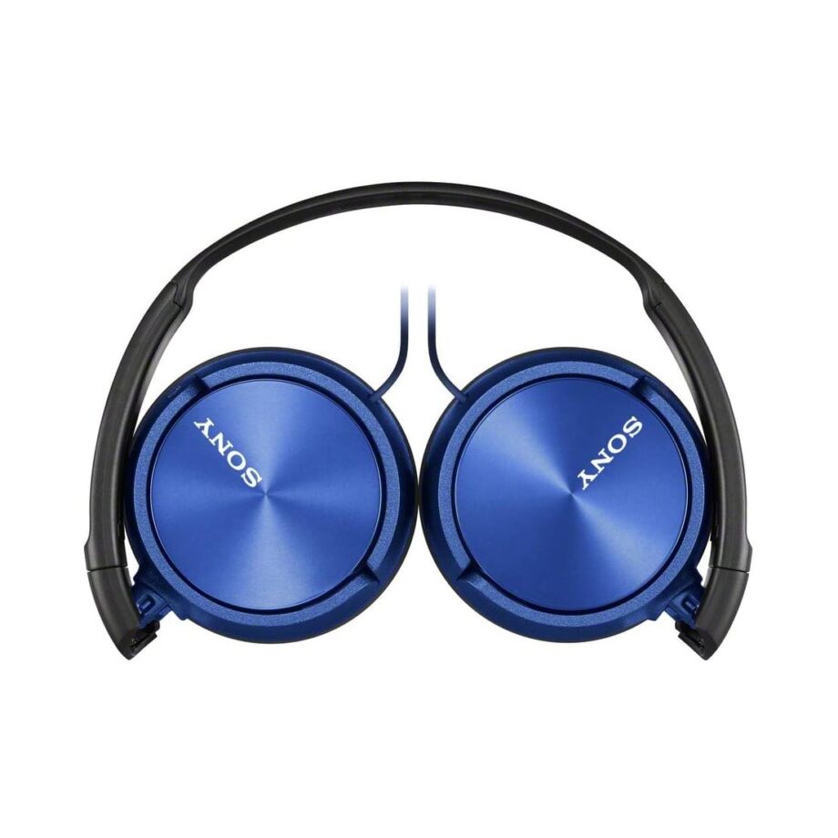 Sony ZX310AP On-Ear Headphones with Mic - Blue