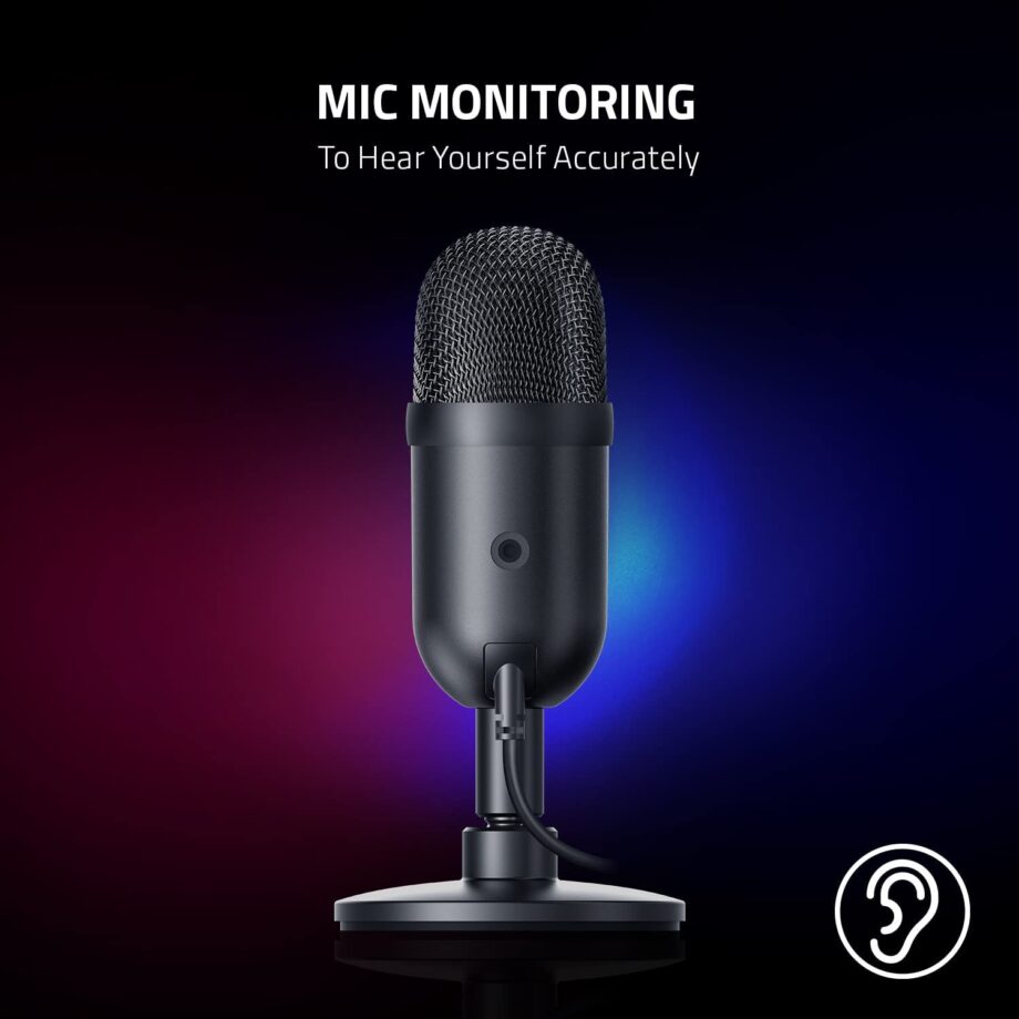 Razer Seiren V2 X USB Streaming Microphone - Black