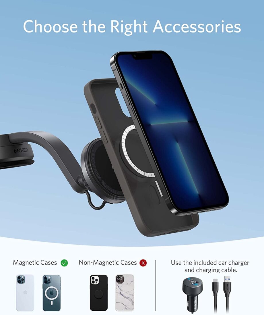 Anker 613 Magnetic Wireless Car Charger (MagGo)